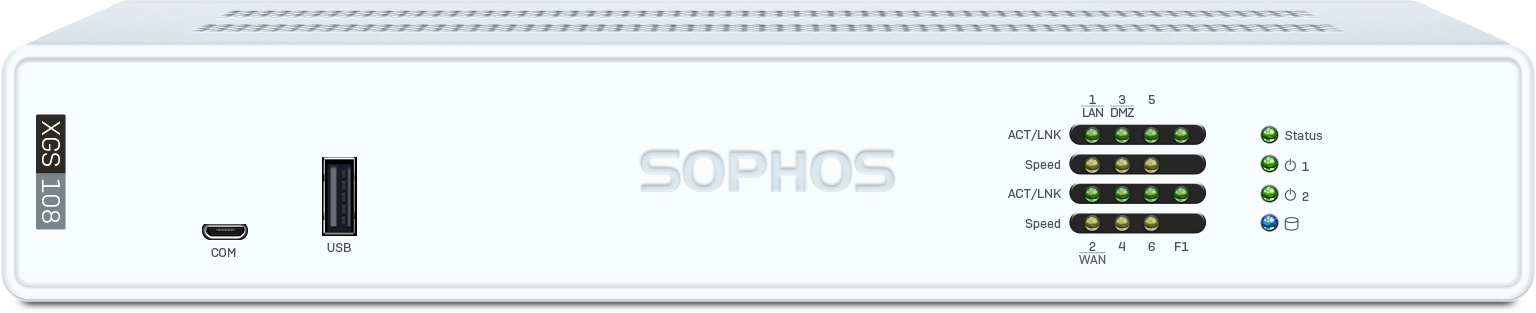 SophosXGS108 Sophos XGS108 SMB Firewall