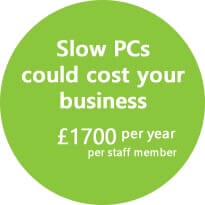 Slow PCs could cost your business £1700 per year, per staff member